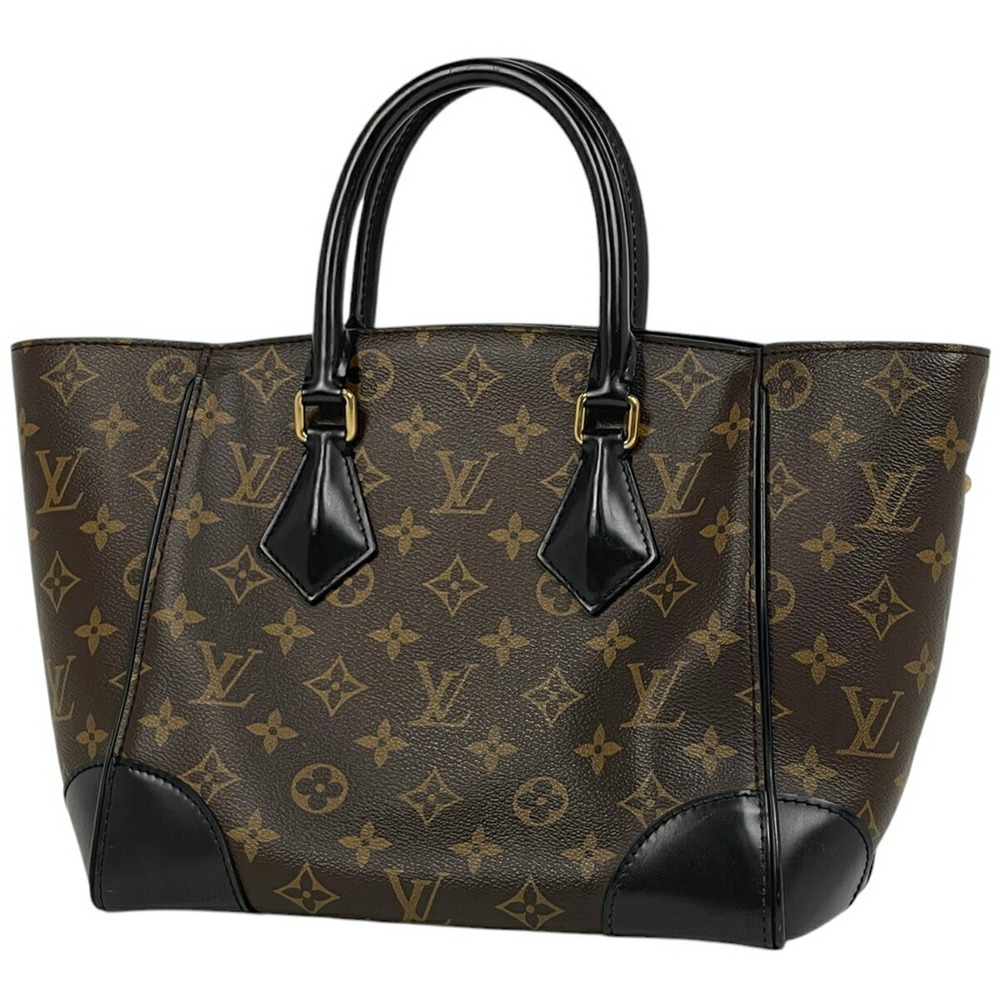 Louis Vuitton Phoenix Handbag Monogram Brown Noir Black